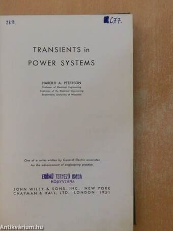 Transients in Power Systems