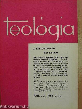 Teológia 1979/4.