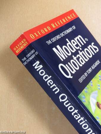 The Oxford Dictionary of Modern Quotations