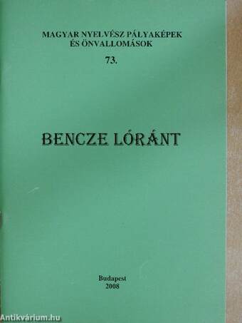 Bencze Lóránt