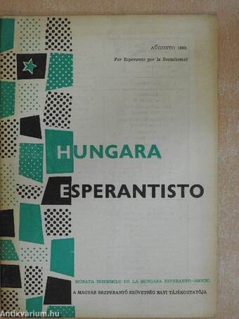 Hungara Esperantisto 1969. augusztus