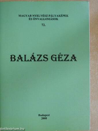 Balázs Géza