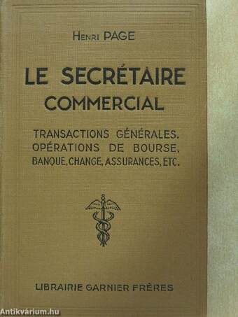 Le Secrétaire Commercial