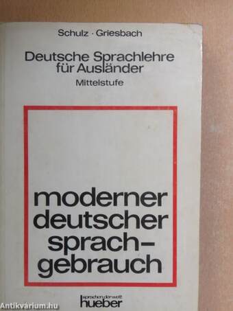 Moderner Deutscher Sprachgebrauch