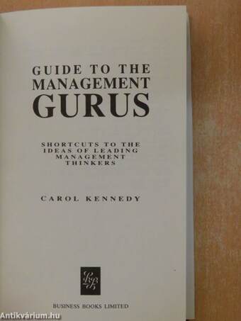 Guide to the Management Gurus