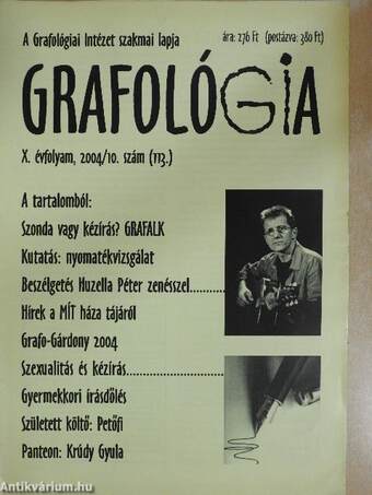 Grafológia 2004. október