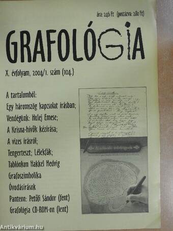 Grafológia 2004. január