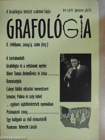 Grafológia 2004. április