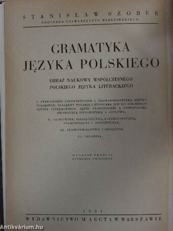 Gramatyka jezyka polskiego II.