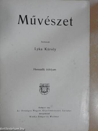 Művészet 1904/1-6.