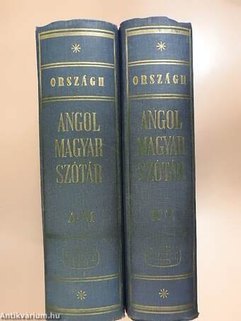 Angol-magyar szótár I-II.