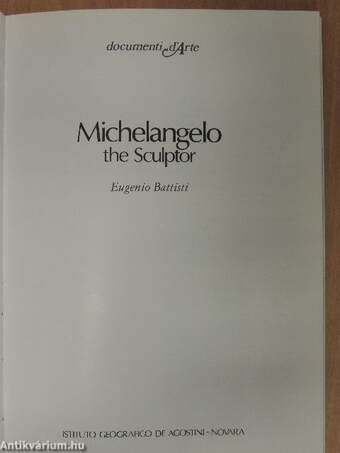 Michelangelo the Sculptor