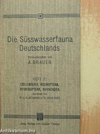 Die Süsswasserfauna Deutschlands eine exkursionsfauna 7.