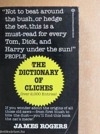 The dictionary of cliches