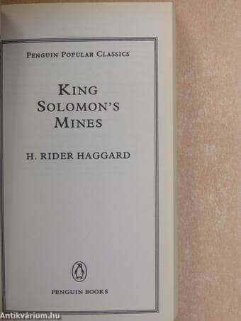 King Solomon's mines