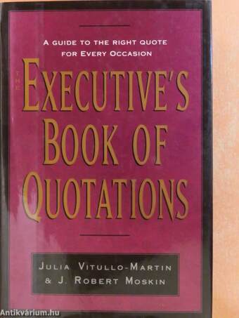 The Executive's Book of Quotations