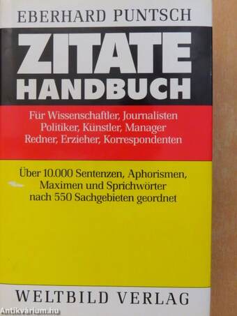 Zitate Handbuch