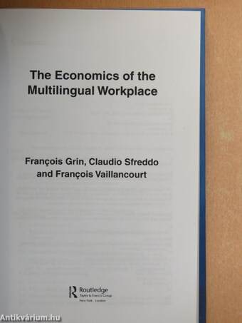 The Economics of the Multilingual Workplace