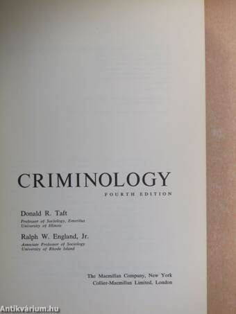 Criminology