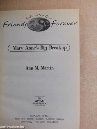 Mary Anne's Big Breakup