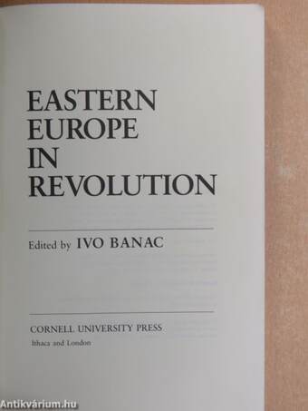 Eastern Europe In Revolution