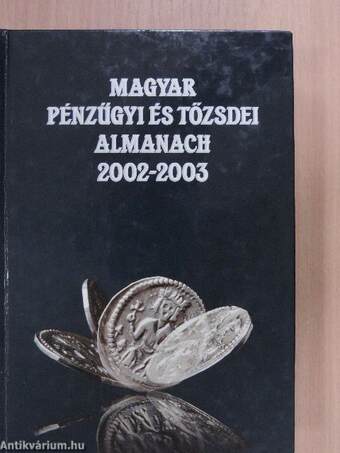 Magyar pénzügyi és tőzsdei almanach 2002-2003 I. (töredék)