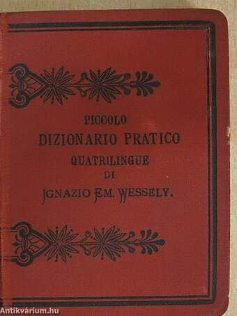 Piccolo dizionario pratico quatrilingue