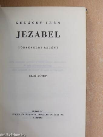 Jezabel I-II.