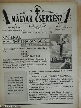 Magyar Cserkész 1935. április 15.