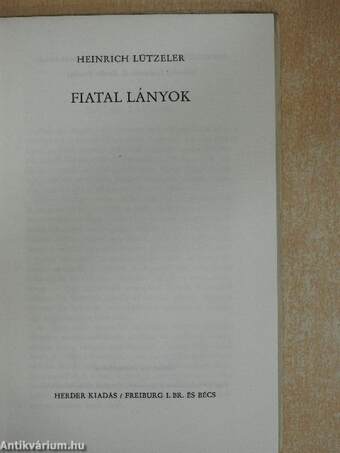 Fiatal lányok