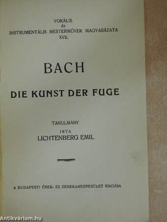 Bach: Die Kunst Der Fuge