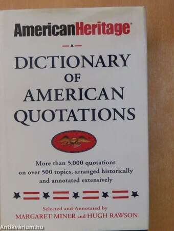 American Heritage Dictionary of American Quotations