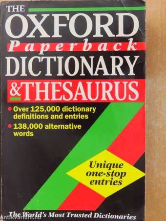 The Oxford Paperback Dictionary & Thesaurus