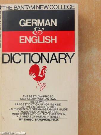 The Bantam New College German & English dictionary