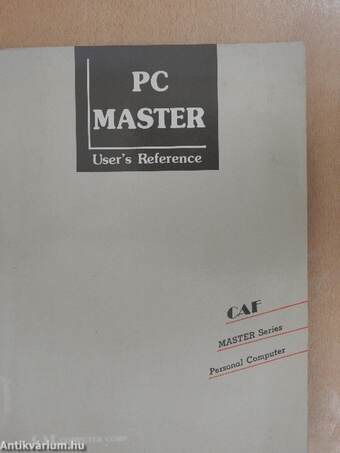 PC Master User's Reference