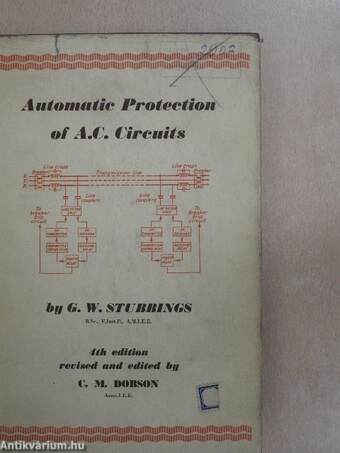 Automatic Protection of A.C. Circuits