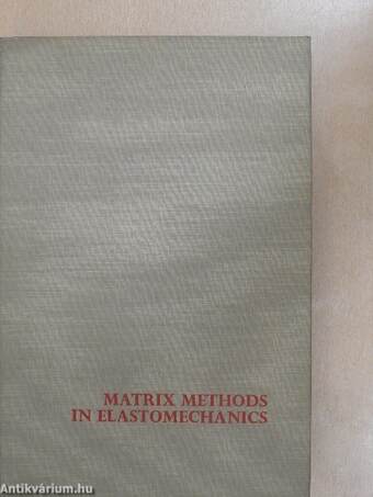 Matrix Methods in Elasto Mechanics