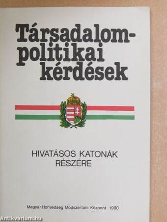 Társadalompolitikai kérdések