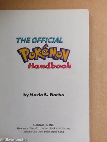 The Official Pokémon Handbook