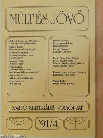 Múlt és Jövő 1991/4.