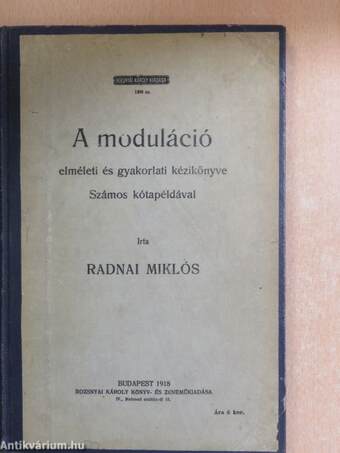 A moduláció elméleti és gyakorlati kézikönyve