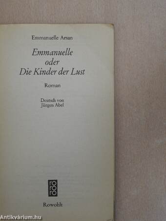 Emmanuelle oder Die Kinder der Lust