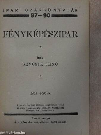 Fényképészipar