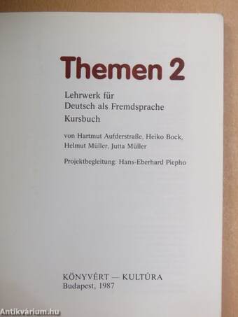 Themen 2 - Kursbuch