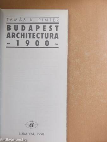 Budapest Architectura 1900