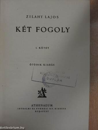 Két fogoly I-II.