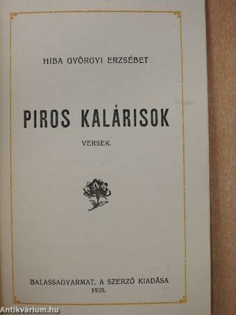 Piros kalárisok