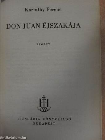 Don Juan éjszakája