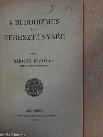 A Buddhizmus és a Kereszténység