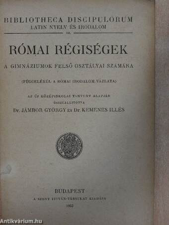 Római régiségek